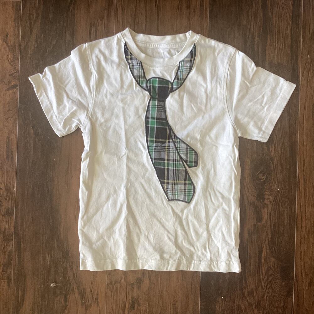 Crazy 8 Tie Applique Tee
